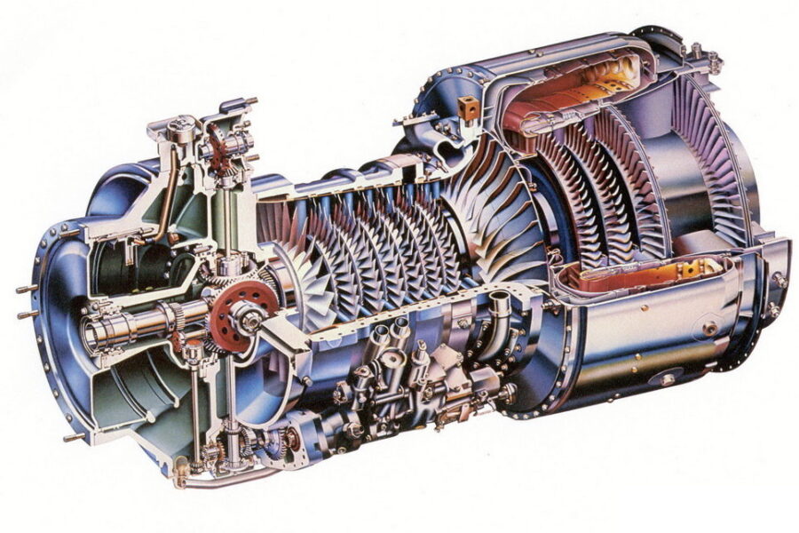 Motor de turbina de gas