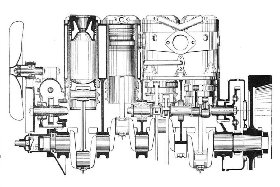 Motor de válvulas Knight Sleeve