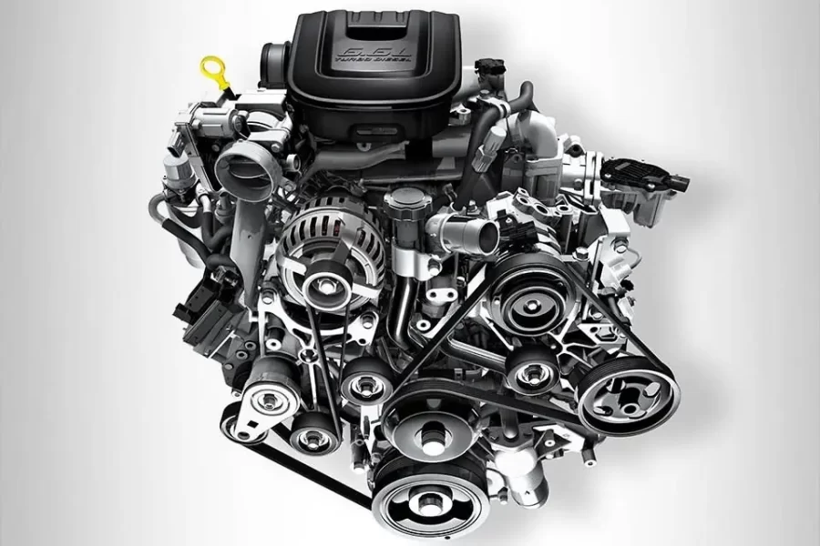 Chevrolet Silverado 3500 Heavy Duty / GMC Sierra Heavy Duty — 6,599 L V8, turbodiésel